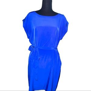 Royal blue Gap tie dress